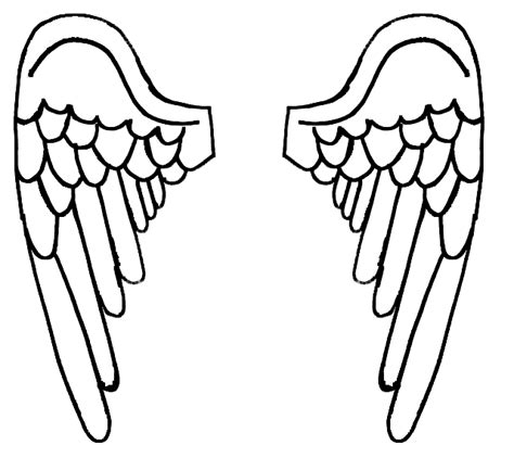 Angels are usually viewed as emanations of a supreme divine being, sent to do the tasks of that being. Coloring Pages Angel Wings at GetColorings.com | Free ...