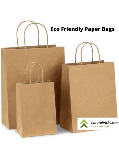 Eco Friendly Paper Bag For Ting Purpose