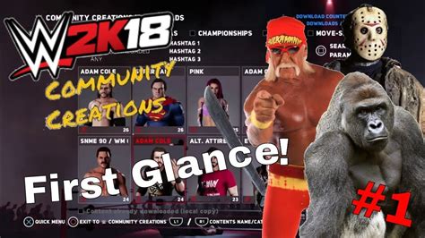 Check spelling or type a new query. Wwe 2K18 Codex Community Creations : Wwe 2k18 Creation ...