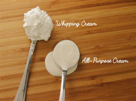 There's regular heavy cream, whipping cream, double cream, evaporated milk, and heavy whipping cream, but what's the difference between them all? The Difference Between Heavy Cream And All-Purpose Cream