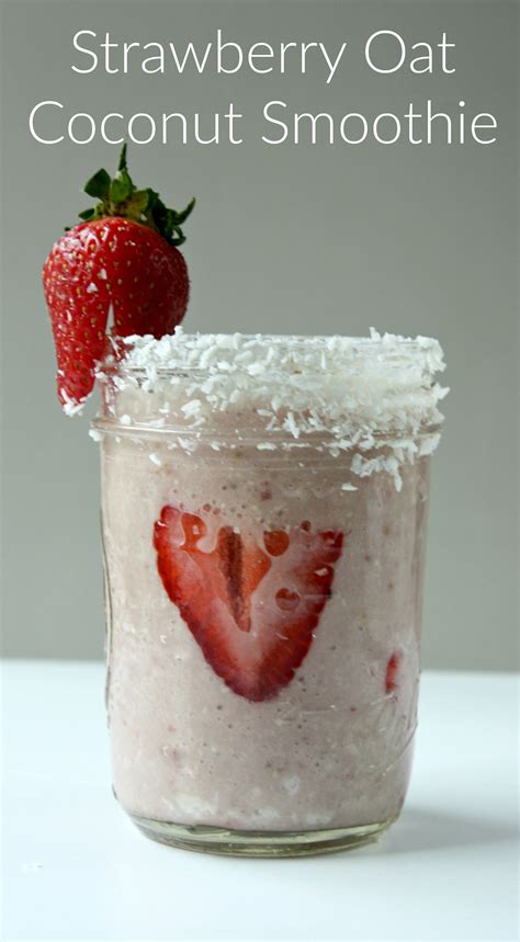 Strawberry Coconut Smoothie Daily Appetite