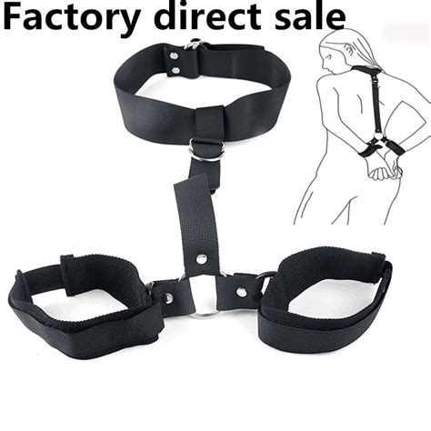 Factory Direct Sale Sex Toy Set Sm Bdsm Bondage Set Womens Erotic Sexy Lingerie Handcuffs For