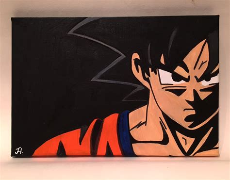 Dragon Ball Z Canvas Painting At Explore