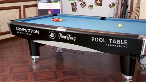 Brand New Developed Commercial Mesa De Billar Ft Wood Pool Table