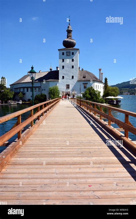 Schloss Ort Lake Castle Seeschloss Ort Gmunden Austria Europe