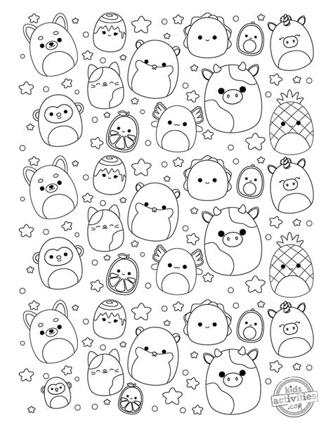 Printable Coloring Rare Squishmallows Coloring Pages My Xxx Hot Girl