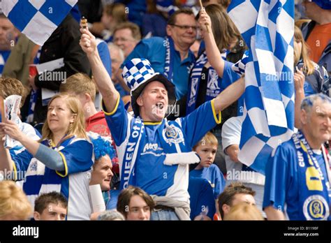Support Football Fan In Fancy Dress Amoungest The Crowd At The Scottish Cup Final Hampden Park