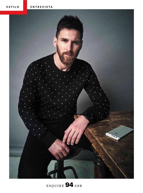 Leo Messi Poses For Esquire México Talks Football Career