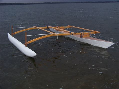 Doug Weirs Proa Project Outrigger Canoe Canoe Kayak Boats