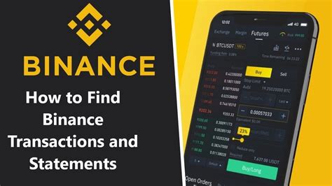 How To Find Your Binance Transactions And Statements 2024 Youtube