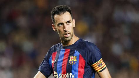 Barcelona Captain Sergio Busquets Changes Mind On Renewal Football España