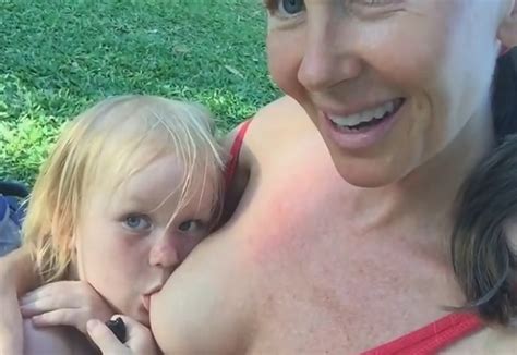 Mother Posts Video Breastfeeding Her Four Year Old To Encourage Others