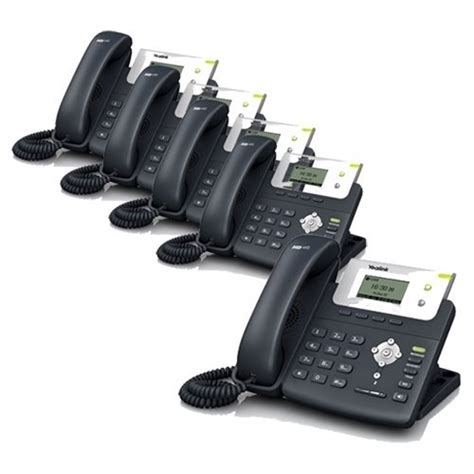 Yealink Sip T21p E2 Bundle Of 5 Entry Level Ip Phone 2 Lines Hd Voice