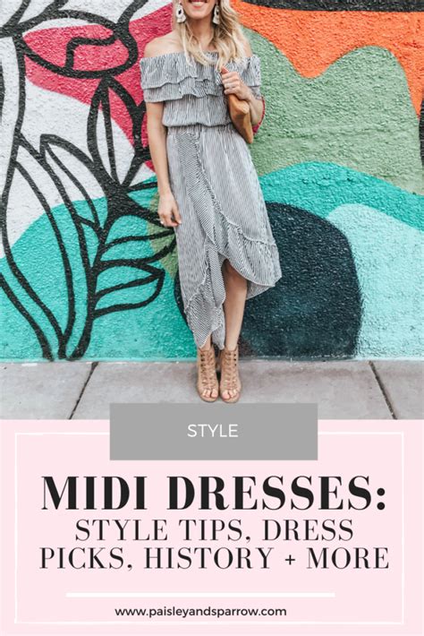 What Is A Midi Dress Everything You Need To Know Paisley And Sparrow