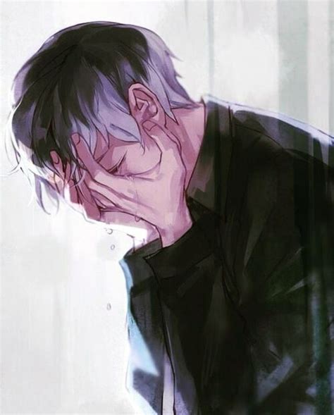 Gambar Anime Lelaki Sedih Detail Paling Populer 17 Gambar Anime Cowok