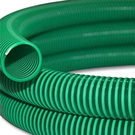 Pvc Suction Hosepipe Green 1 12 X 6 Meters Ultra Light And Flexible