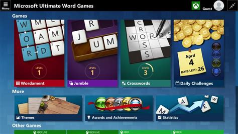 Windows 10 tiene muchas novedades. Microsoft Ultimate Word Games now available on Windows 10 ...