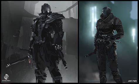 Artstation Double Helix Unannounced Project Character Design