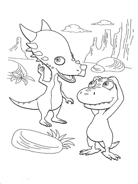 You can download, favorites, color online and print these dinosaur train for free. Dinosaur Train Coloring Pages 1