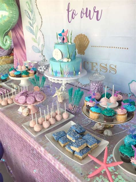 The Party Food At This Mermaid Birthday Party Will Blow Your Mind See