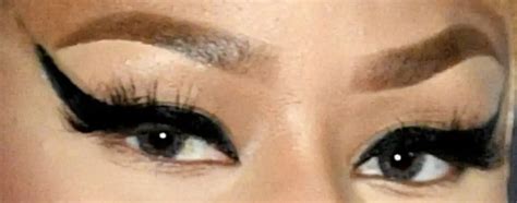 Nicki Minaj Eyes Eyelashes Eyebrows Pictures
