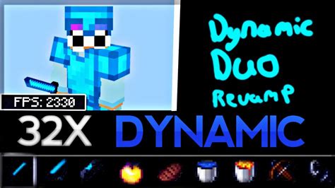 Dynamic Duo Revamp 32x Mcpe Pvp Texture Pack Fps