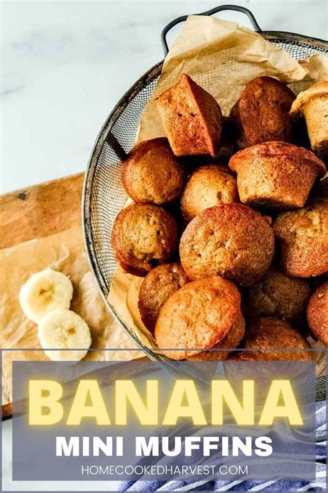 These Banana Mini Muffins Are Made With Creamy Buttermilk Soft Brown