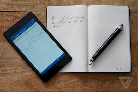 The Livescribe 3 Smartpen Finally Works With Android Devices The Verge