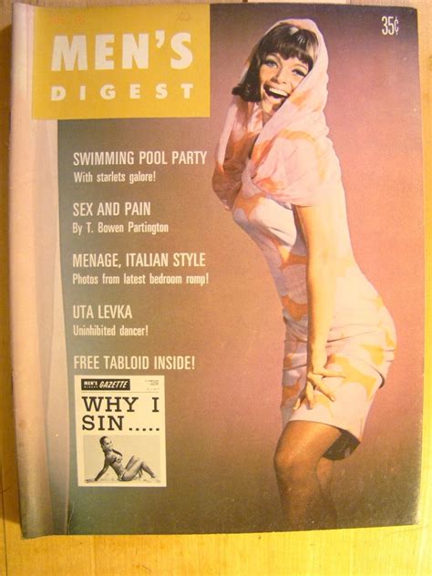 Mens Digest Magazine April 1966 Sex And Pin Pool Party Uta Levka On