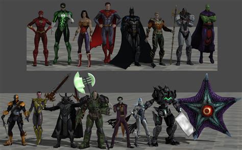 Justice And Injustice League By Kaiology On Deviantart
