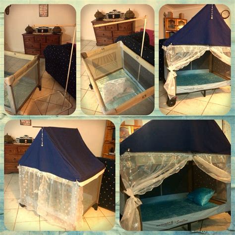 Butterflies and name are vinyl stickers. Up-cycled a portacot into a princess nook | Pack n play ...