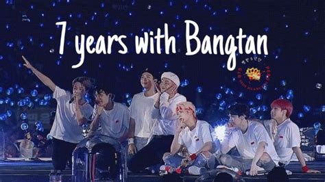Happy Bts 7th Anniversary What Do You Feel For Bts Youtube