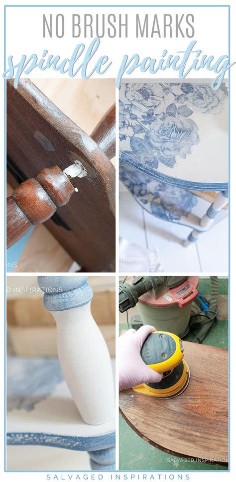 Let me show you how to beautify your home. How To Paint Spindles WITHOUT Brush Marks | Painting ...