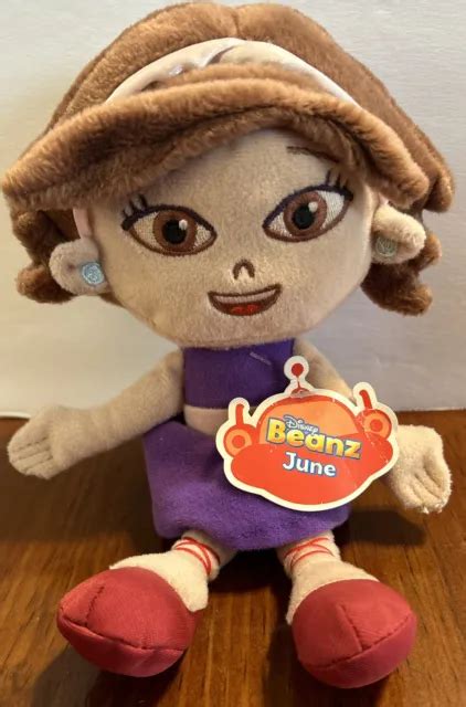 Disney June Beanz Little Einsteins 9” June Plush Doll Figure 2500