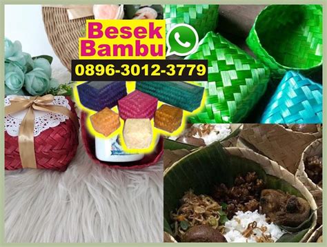 Berikut contoh video teknik pembuatan kerajinan koran gulung. Jual Besek Bambu Di Malang 0896-3012-3779 {WA} | Makanan ...