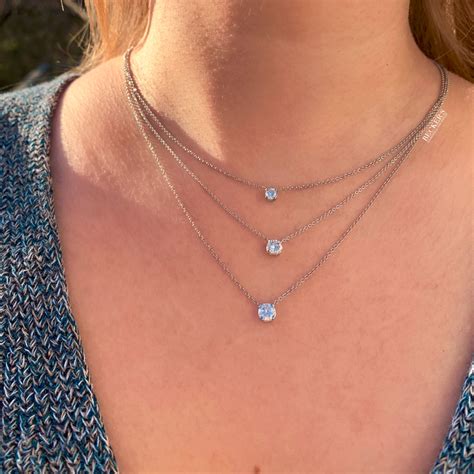 Simple Classic Chic 💎 Our Signature Solitaire Diamond Pendants Are