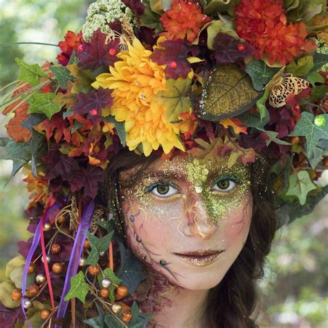 Fairy Headdress Fairy Crown Autum Fairy Wreath Fairy Headpiece Fall