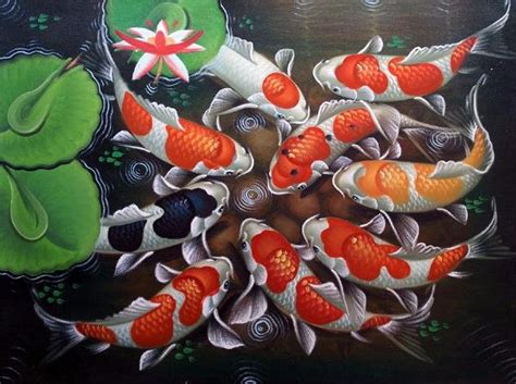 Baik ikan untuk konsumsi seperti misalnya ikan lele, ikan mas. Gaya Terbaru 51+ Gambar Lukisan Kaca Ikan