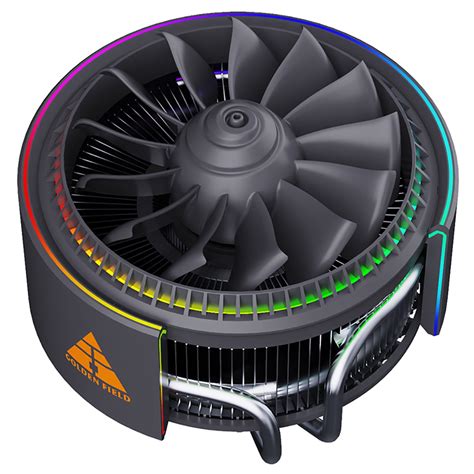 Turbo Cooling Computer Cpu Cooler Fan Increase Heat Dissipation Area
