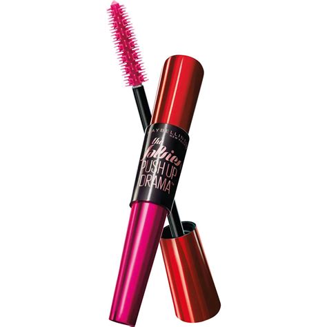 Maybelline Push Up Drama Mascara Washable Blackest Black 97ml Woolworths