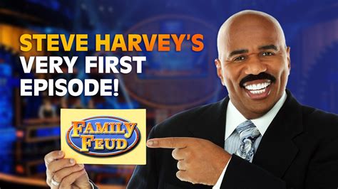 Steve harvey's family is finally playing the feud! Family Feud - Steve Harvey's VERY FIRST EPISODE! | Family ...