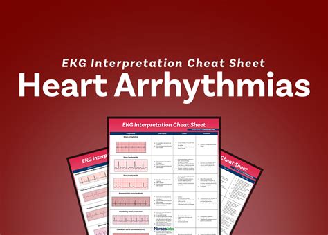 Ekg Interpretation Cheat Sheet Images And Photos Finder