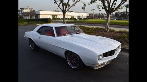 Sold 1969 White Camaro Pro Touring Coupe For Sale By Corvette Mike