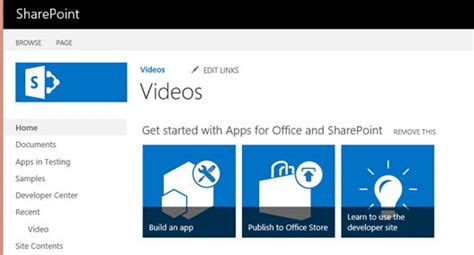 Implement Tile View In Sharepoint Using Promoted Links