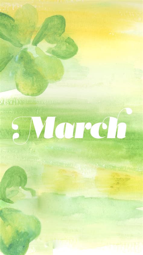 March Background March 2020 Calendar Screen Background Virginia