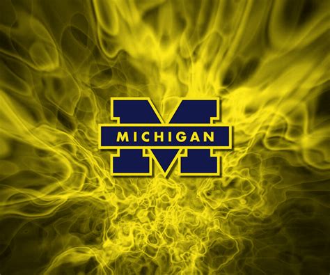 Michigan Basketball Logo Wallpaper