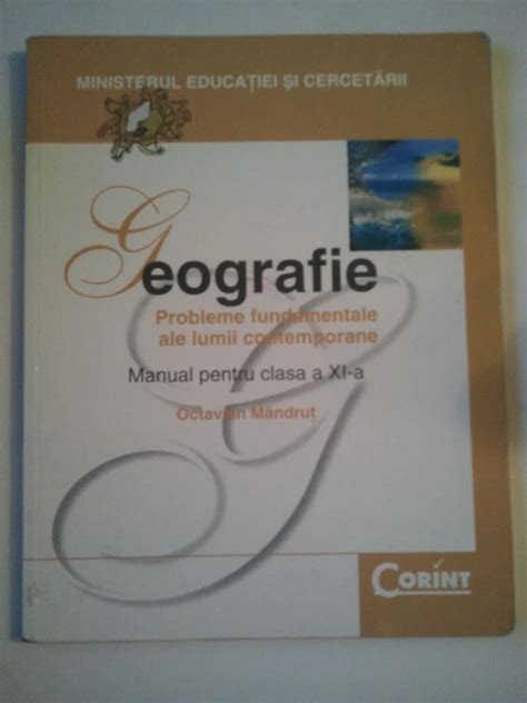 Geografie Manual Pentru Clasa A Xi A Octavian Mandrut Ct2