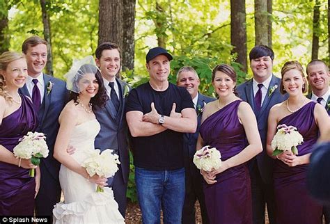John Travolta Crashes Wedding In Georgia Much To The Delight Of The Bride And Groom Daily Mail