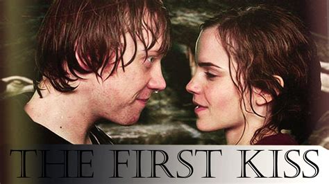 Ron And Hermione The First Kiss Youtube