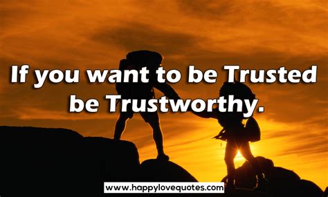 Inspirational Quotes About Trustworthiness Quotesgram